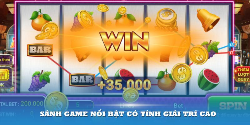 Nổ hũ tại 888b là sảnh game nổi bật có tính giải trí cao