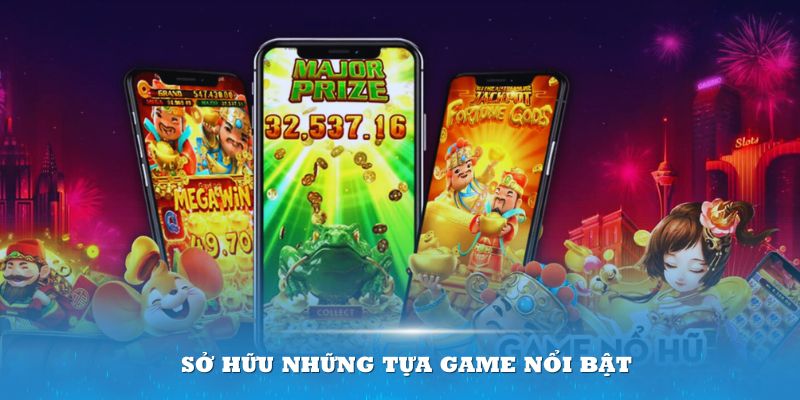 Nổ hũ tại 888b sở hữu những tựa game với chủ đề hấp dẫn cho thành viên tham gia